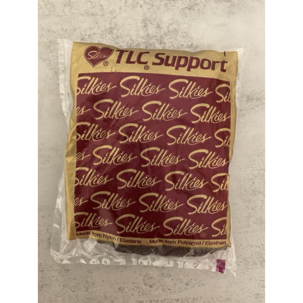 VTG Silkies TLC Support Pantyhose 020303 Mocha Large Sheer Control Hosiery NEW